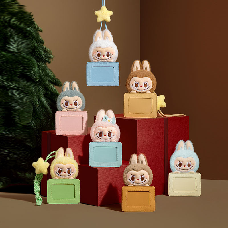 Pop Mart Labubu The Monsters Twinkly Fairy Tale Sparkly Surprise Plush Card Holders (Pop Land Exclusive)
