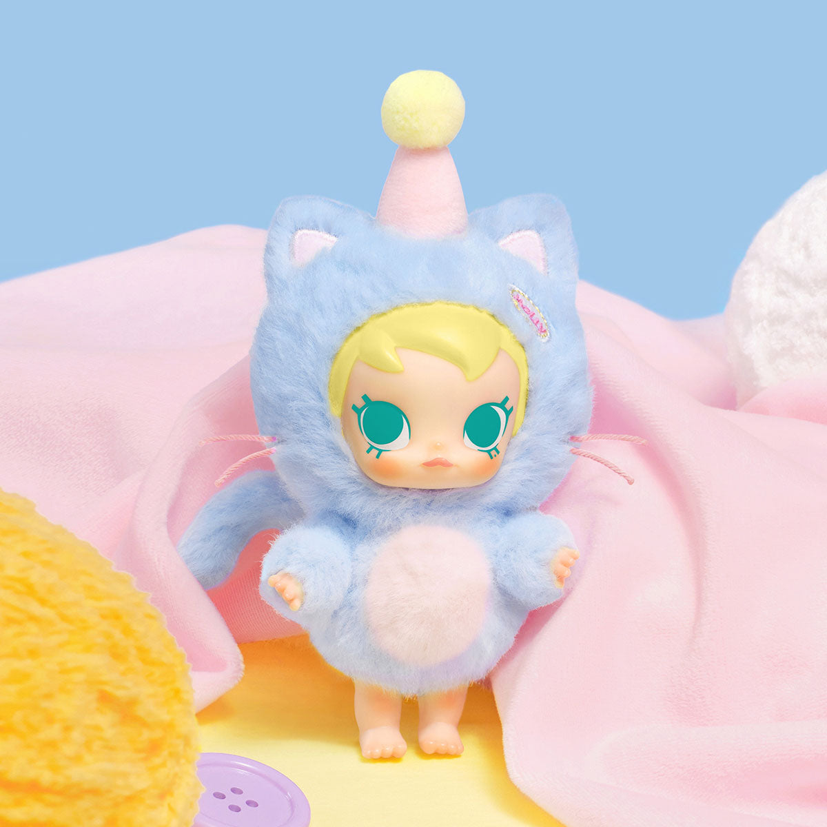 Baby Molly Pocket Friends Series Vinyl Plush Pendant Blind Box