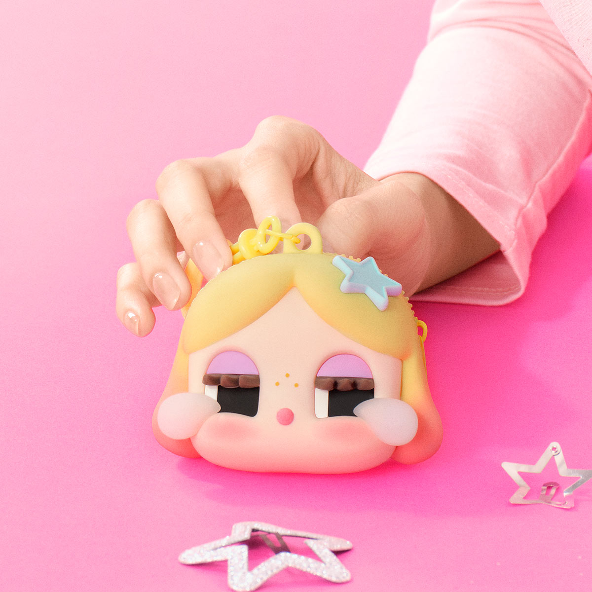 CRYBABY SHINY SHINY Series Earphone Case (Gold Colour)