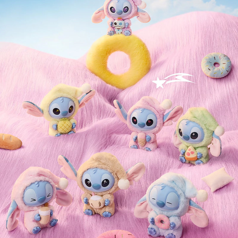 Stitch Eat Something Before Sleep Series Blind Box(pre order 1-2 weeks arrive)
