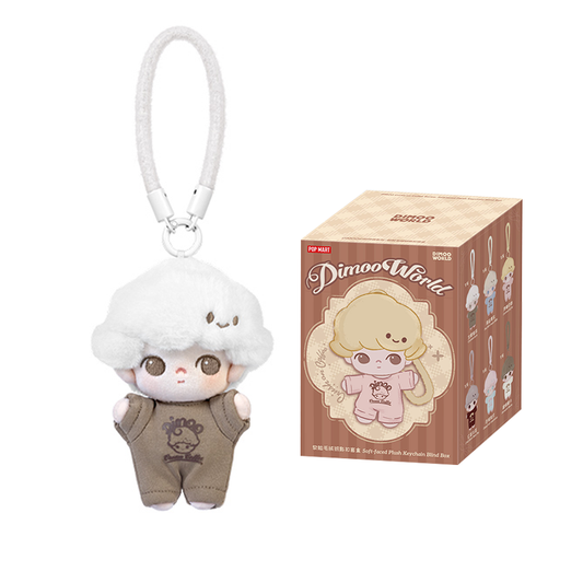 DIMOO Crush on Coffee Series-Soft-faced Plush Keychain Blind Box