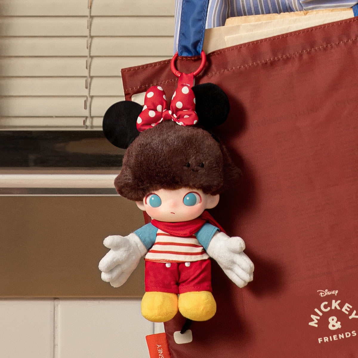 POP MART DIMOO WORLD × DISNEY Series-Vinyl Plush Keychain Blind Box