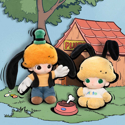 POP MART DIMOO WORLD × DISNEY Series-Vinyl Plush Keychain Blind Box
