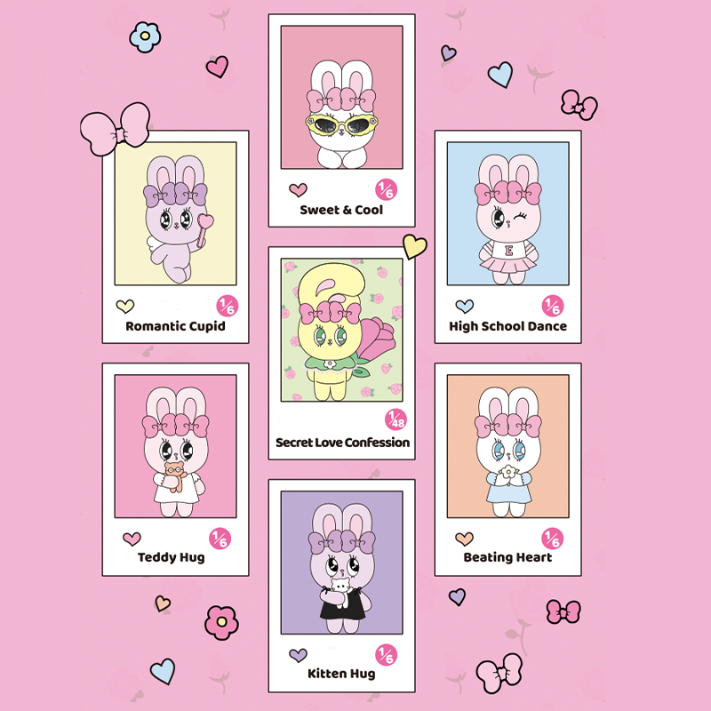 Esther Bunny Sweet Date Plush Keychain Blind Box Series