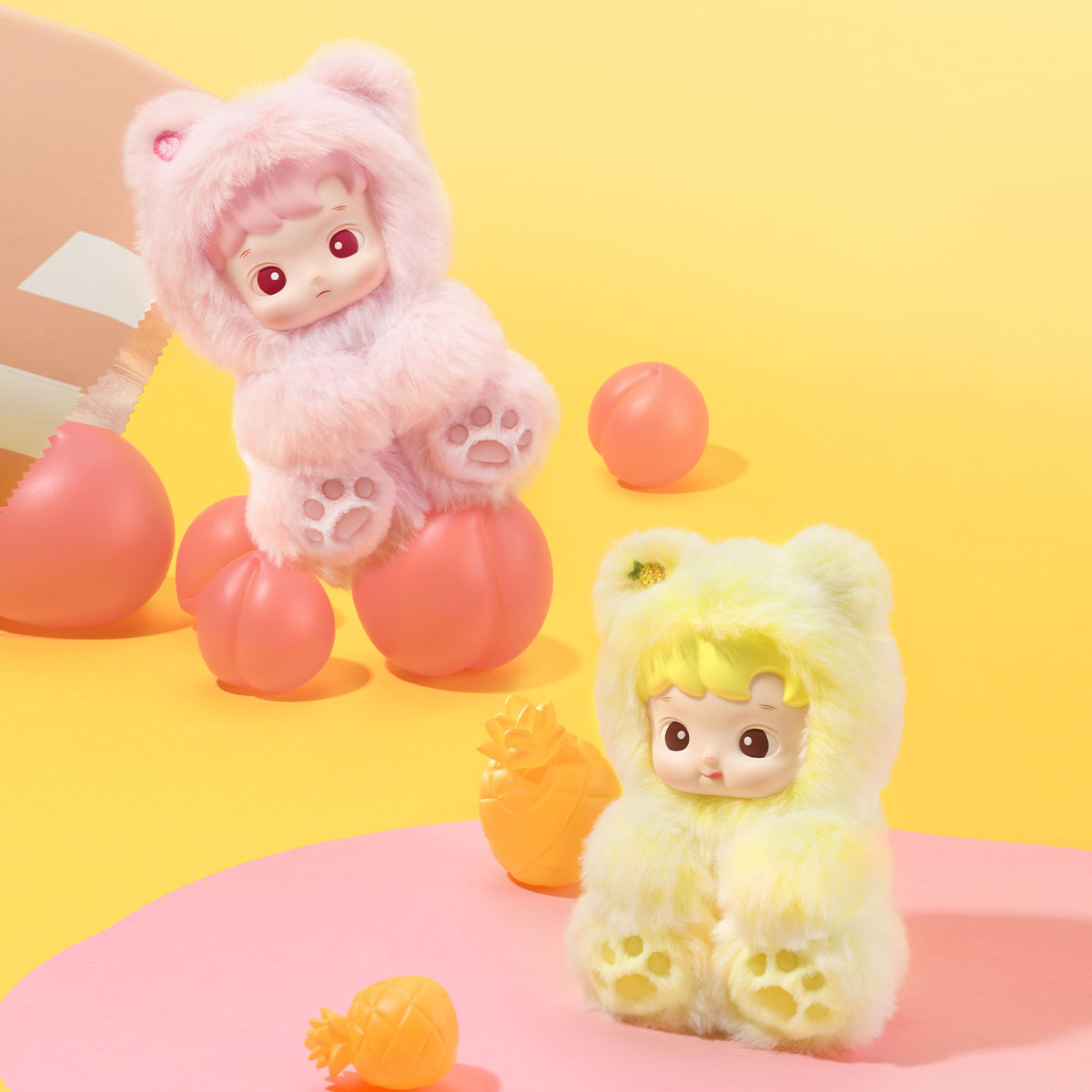 HACIPUPU Gummy Bear Series-Vinyl Plush Pendant Blind Box(Pre-order 1 -2weeks arrive)