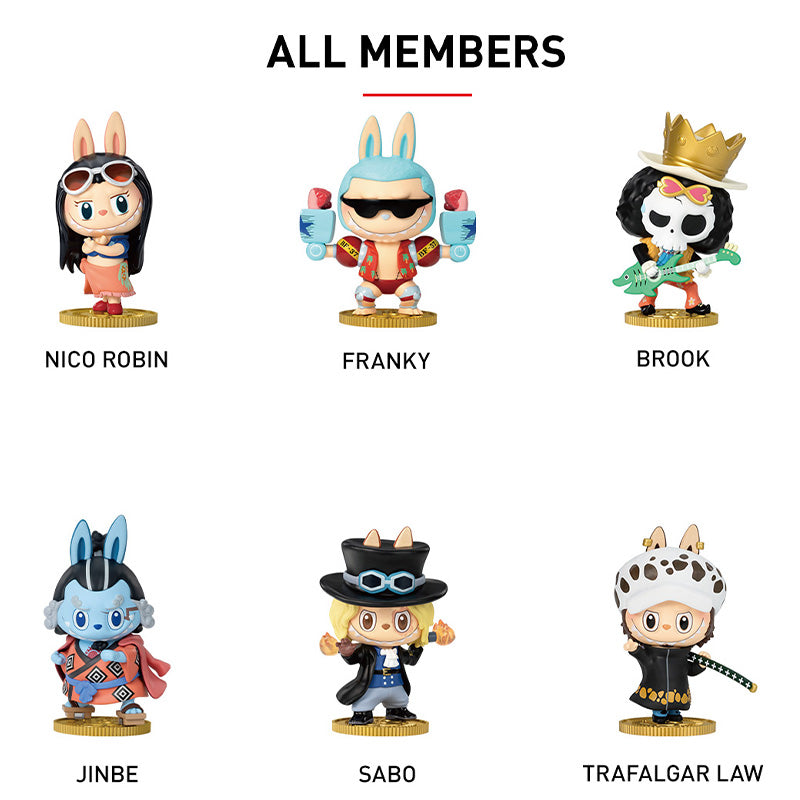 POP MART THE MONSTERS × One Piece Series Figures Blind Box